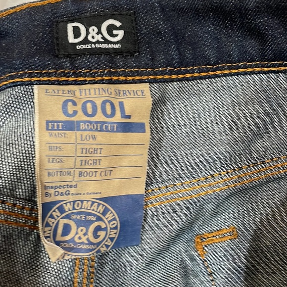 Dolce & Gabbana Boot Cut Blue e Jeans. - Picture 7 of 13